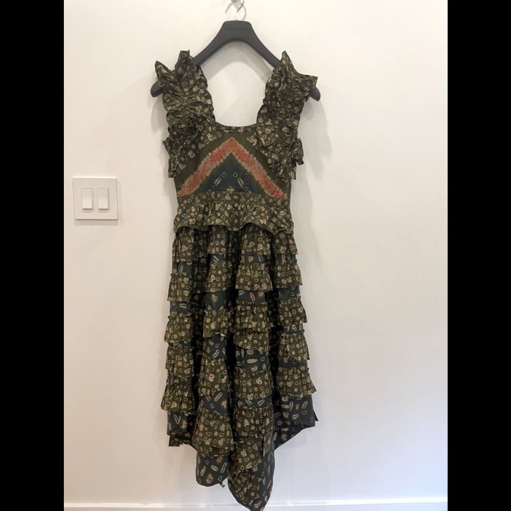Ulla Johnson Spring 2022 Tribal Maxi  Nia Dress Size 4 - Picture 4 of 7